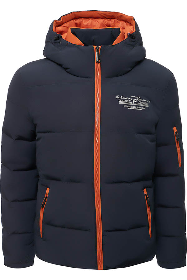 Куртка мужская FINN FLARE цвет темно-синий W17-42011 