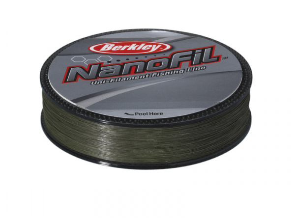 Леска плетеная BERKLEY "NanoFil" 0.1832mm (125m)(9.723kg)(зеленая) 0,17мм