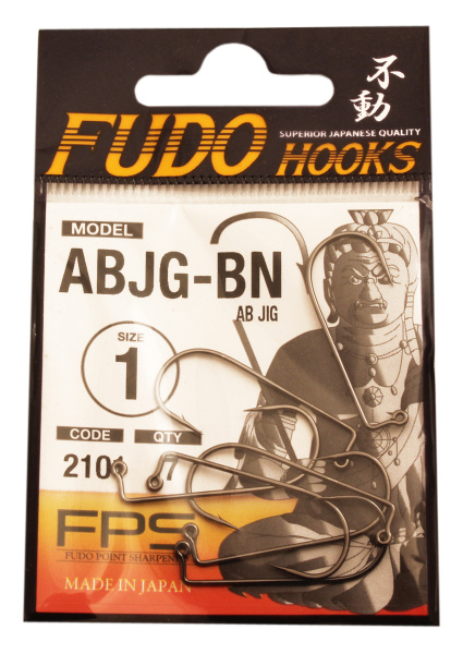 Крючок "FUDO" AB JIG №1 BN (2101) (7шт)