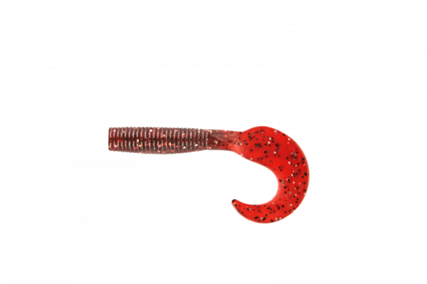 Приманка съедобная ALLVEGA "Flutter Tail Grub" 3,5см 0,6г (15шт.) цвет cranberry seed